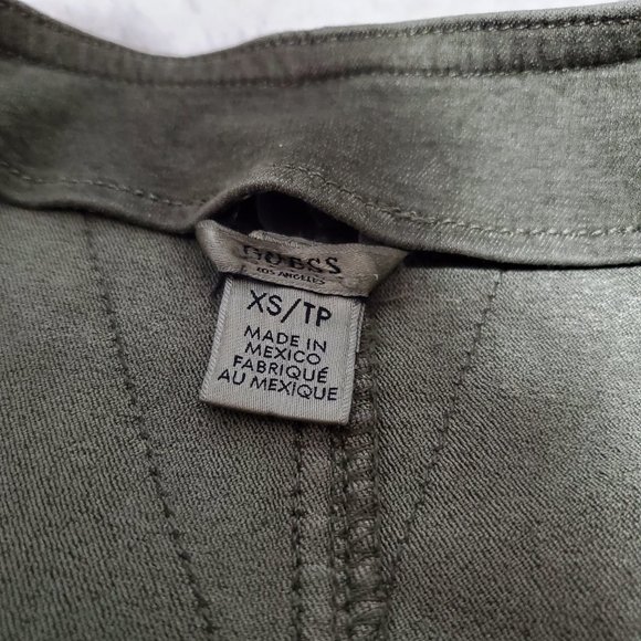 Sexy GUESS Women's Cara Zip-Front Denim Jumpsuit - Army Olive - XS - Picture 13 of 16